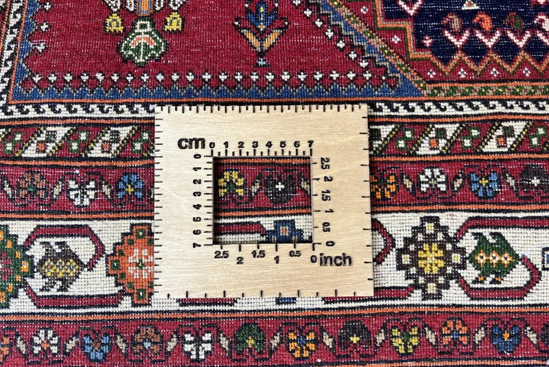 Nasrabad · Handgeknüpft – Blau, 207x141 cm