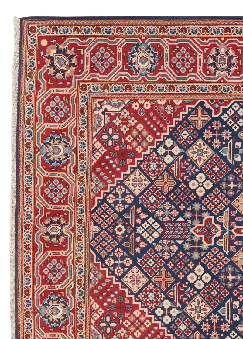 Kashan · Handgeknüpft – Rot, 200x136 cm