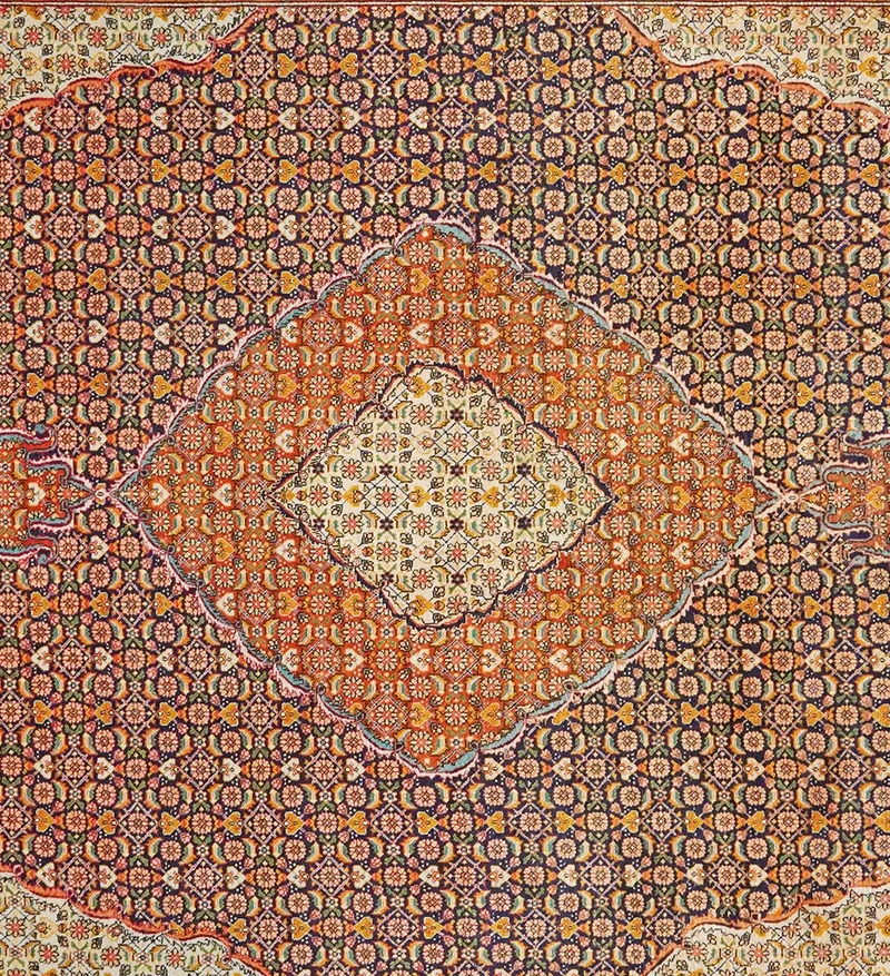 Tabriz Old · Handgeknüpft – Blau, 346x250 cm