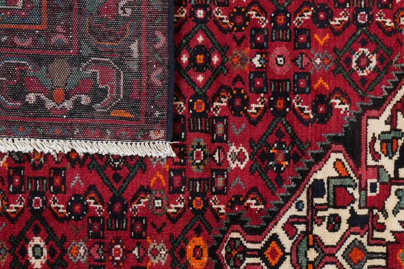 Hosseinabad · Handgeknüpft – Rot, 216x167 cm