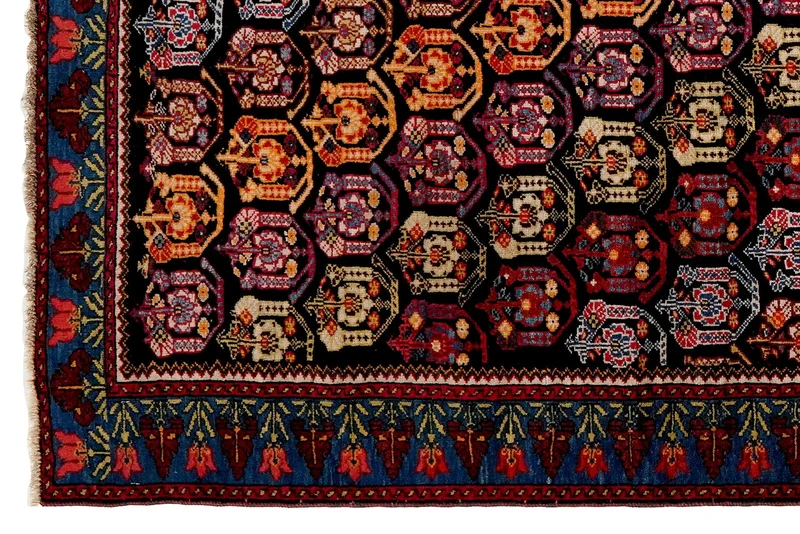 Henegoun · Handgeknüpft – Schwarz, 157x98 cm