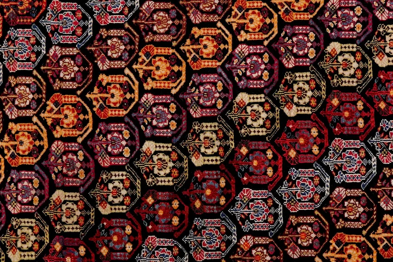 Henegoun · Handgeknüpft – Schwarz, 157x98 cm
