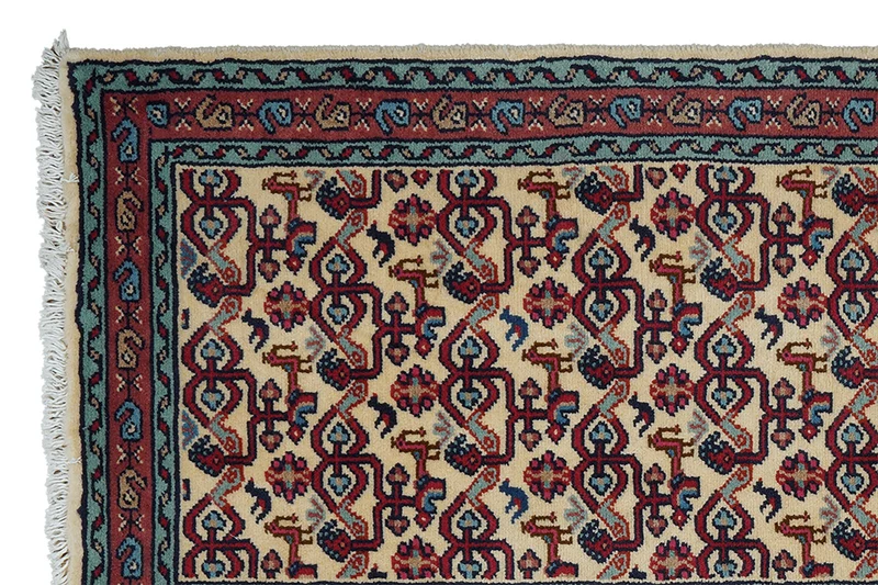 Assadabad · Handgeknüpft – Beige, 192x71 cm