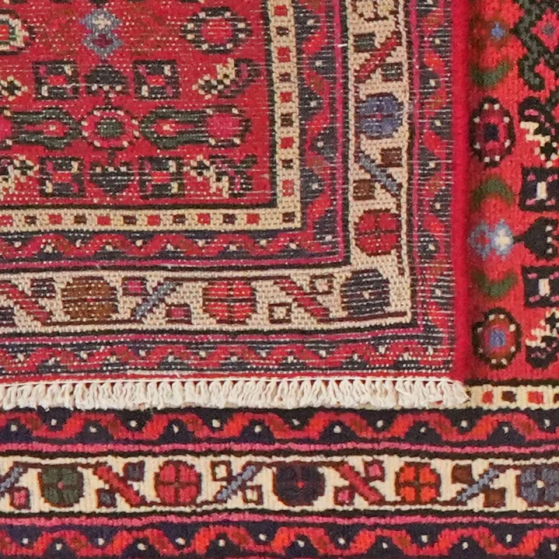 Hosseinabad · Handgeknüpft – Rot, 295x75 cm