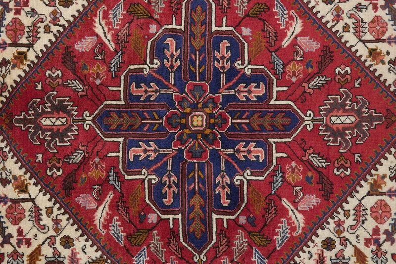 Mehrewan · Handgeknüpft – Rot, 195x152 cm