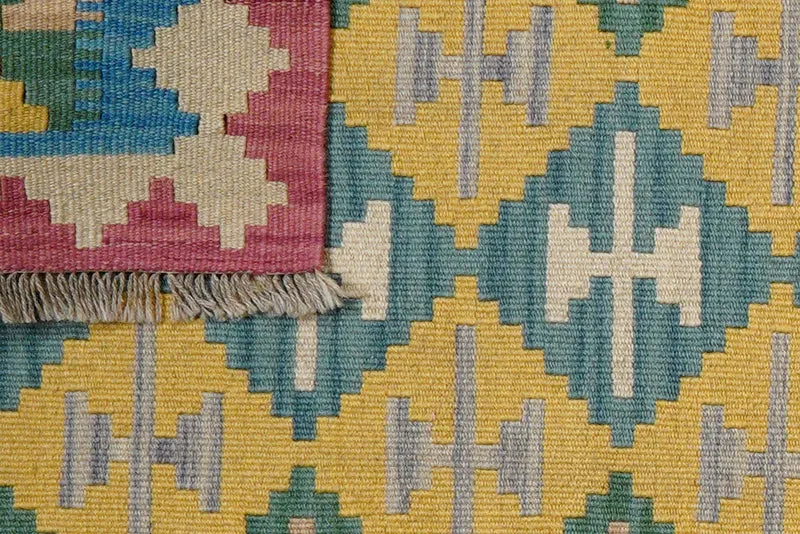 Kelim Gashgai · Handgewebt – Bunt, 124x83 cm