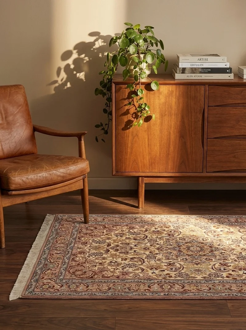 Isfahan · Handgeknüpft – Beige, 158x104 cm