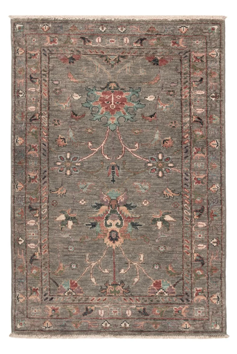 Ariana Teppich 80x118cm - Orientteppich - dunkelbeige