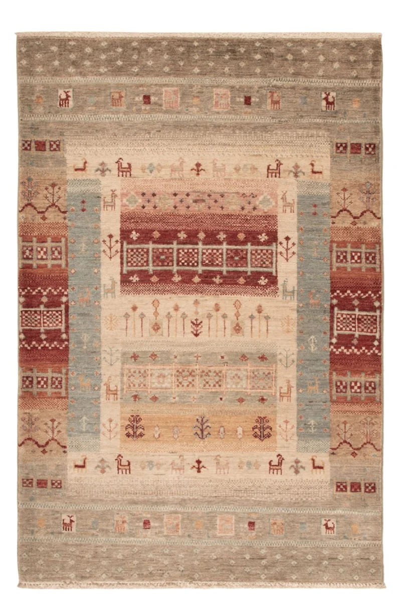 Ariana Teppich 84x123cm - Orientteppich - mehrfarbig