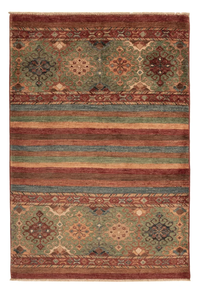 Shal Teppich 86x126cm - Orientteppich - mehrfarbig