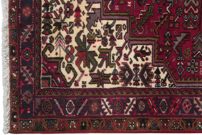 Mehrewan · Handgeknüpft – Rot, 228x143 cm