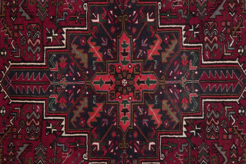 Mehrewan · Handgeknüpft – Rot, 228x143 cm