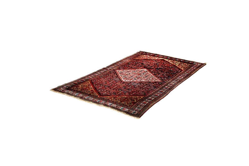 Farahan · Handgeknüpft – Blau, 185x118 cm