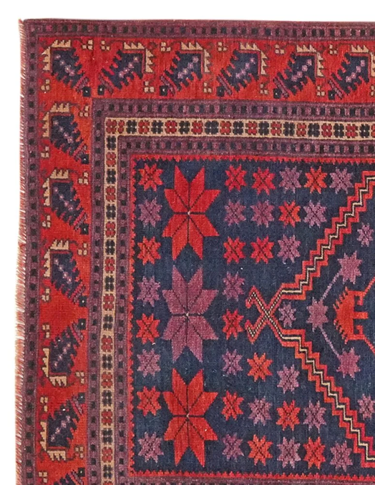 Yagdjibedir · Handgeknüpft – Blau, 182x106 cm