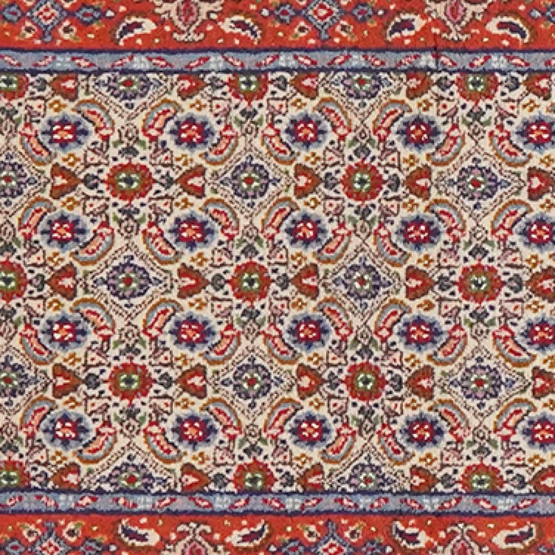 Moud Mahi · Handgeknüpft – Beige, 196x50 cm