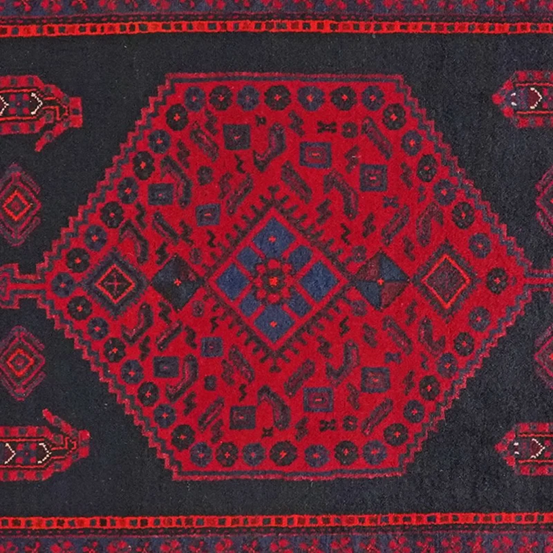 Kolyai · Handgeknüpft – Blau, 260x136 cm