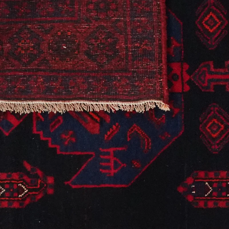 Kolyai · Handgeknüpft – Blau, 260x136 cm