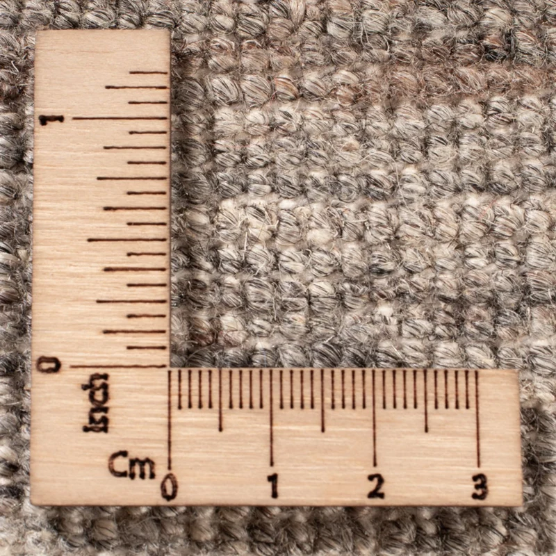 Berber Teppich 199x293cm - Wollteppich - dunkelbeige