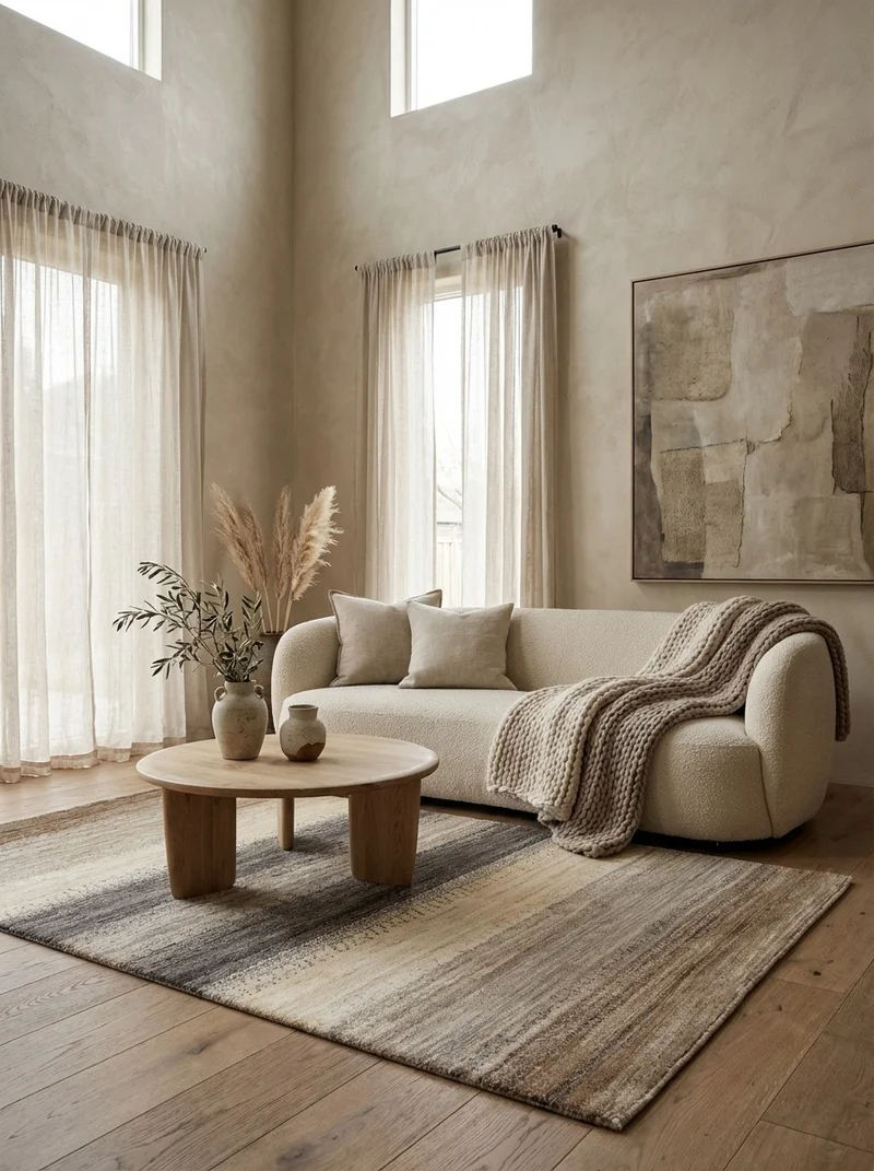 Gabbeh Sonnat · Handgeknüpft – Beige, 210x122 cm