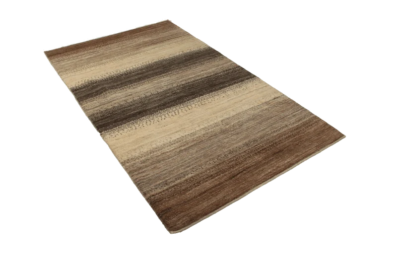 Gabbeh Sonnat · Handgeknüpft – Beige, 210x122 cm
