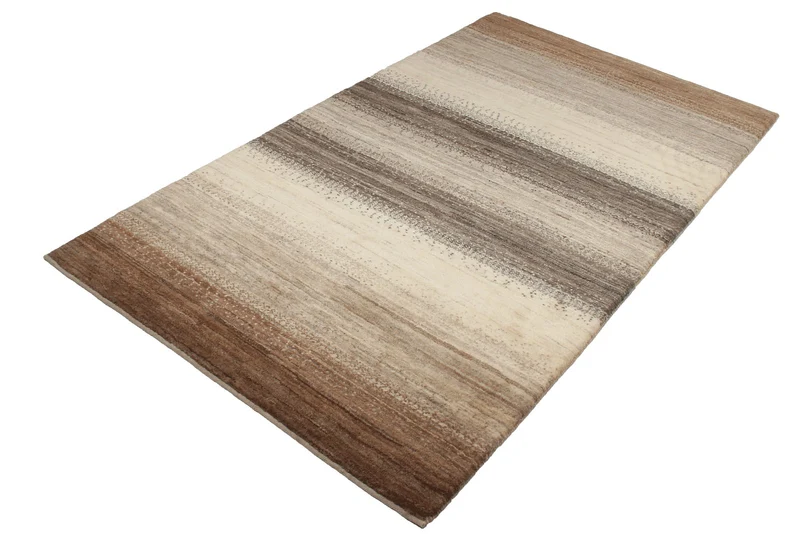 Gabbeh Sonnat · Handgeknüpft – Beige, 210x122 cm