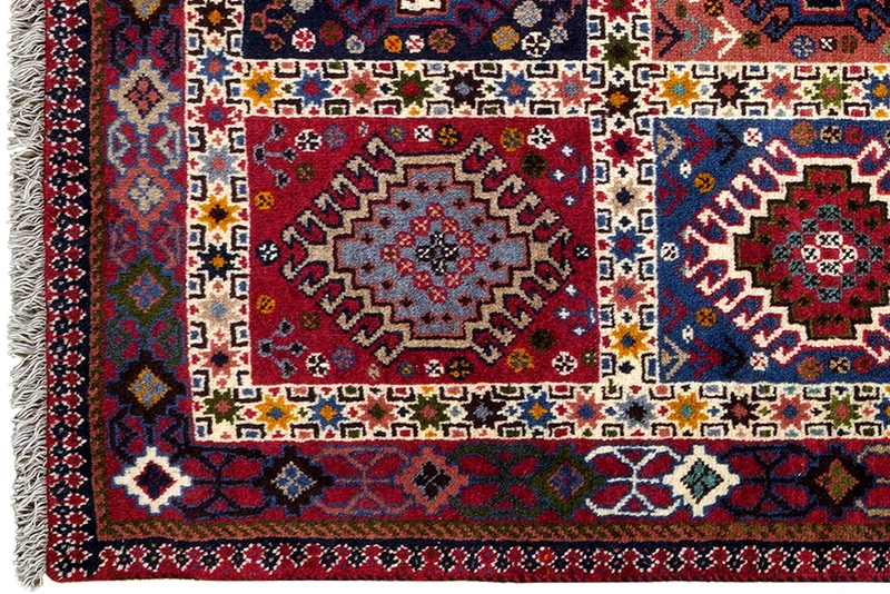 Yalameh · Handgeknüpft – Bunt, 195x80 cm