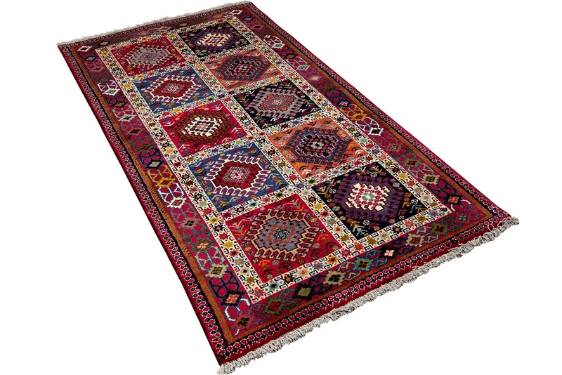 Yalameh · Handgeknüpft – Bunt, 195x80 cm