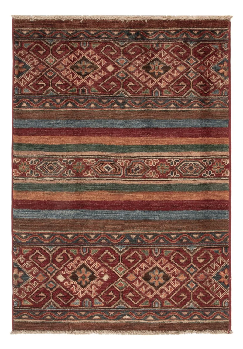 Shal Teppich 65x91cm - Orientteppich - mehrfarbig
