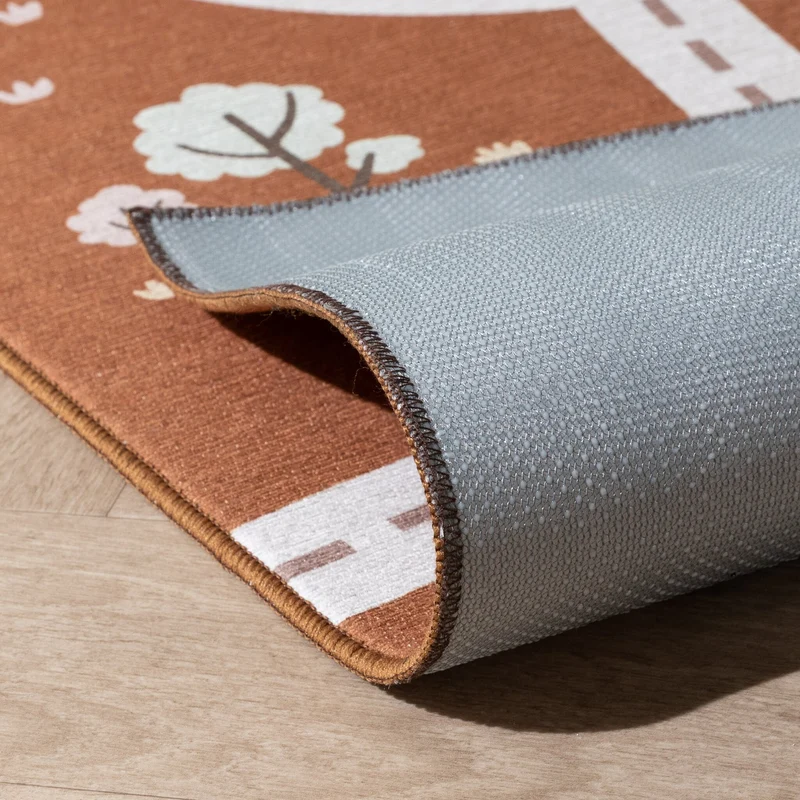 Auto Spielteppich - Rocky Ride Terracotta