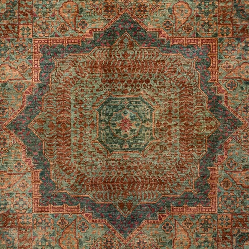 Ziegler Teppich - Ariana - 249 x 344 cm - dunkelgrün