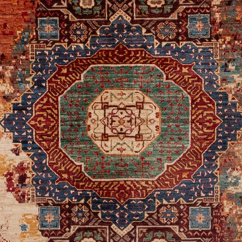 Designer Teppich - 247 x 340 cm - mehrfarbig