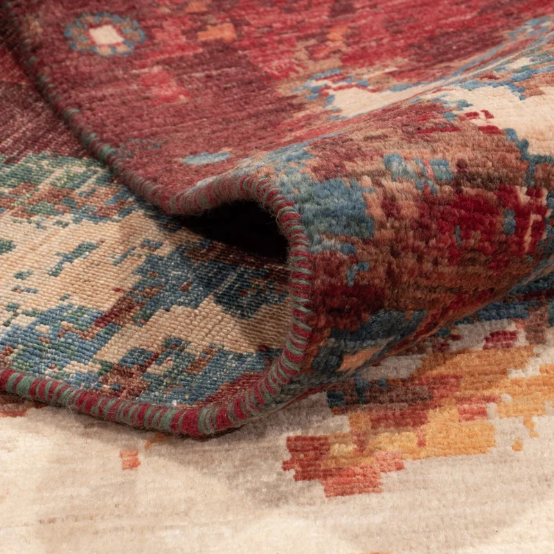 Designer Teppich 245x333cm - mehrfarbig