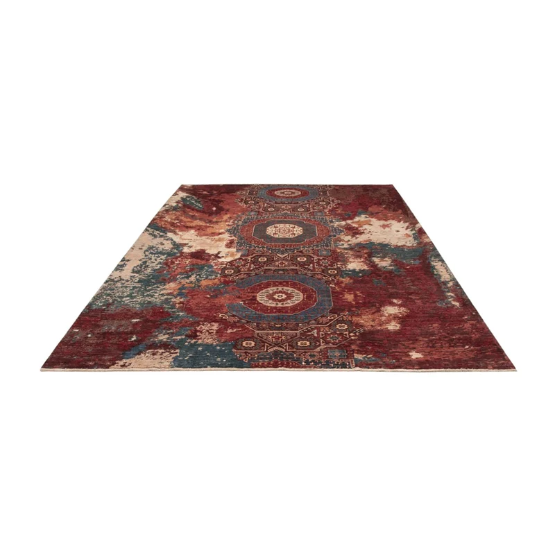 Designer Teppich 245x333cm - mehrfarbig
