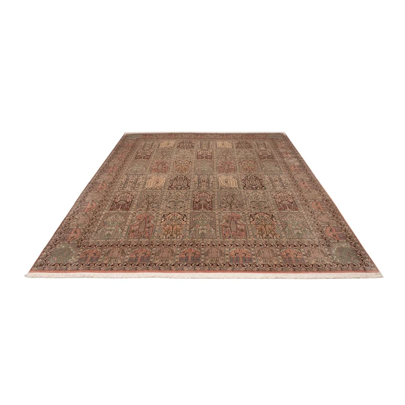 Seidenteppich - Kaschmir Seide - 238 x 324 cm - beige