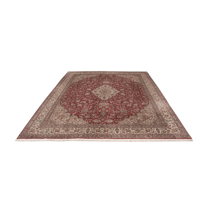 Seidenteppich - Kaschmir Seide - 245 x 332 cm - rot