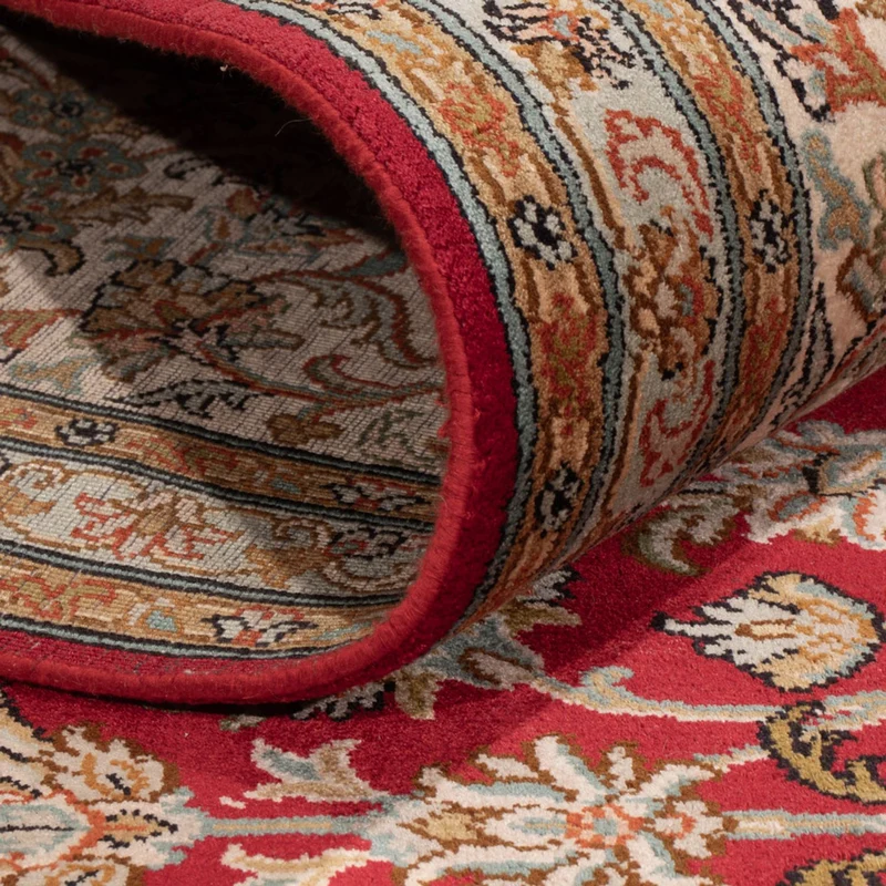 Kaschmir Seide Teppich 244x339cm - Orientteppich - rot