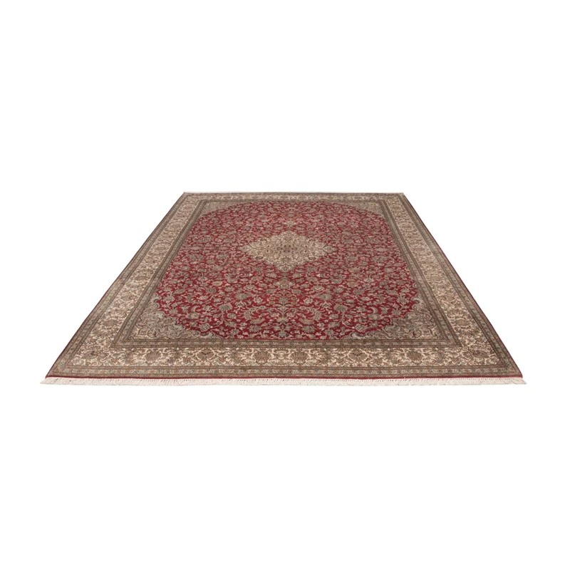 Kaschmir Seide Teppich 244x339cm - Orientteppich - rot