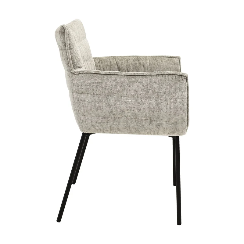 Esszimmerstuhl - Goos Grau/Beige