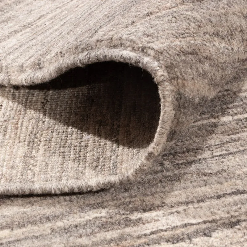 Berber Teppich 204x298cm - Wollteppich - dunkelbeige
