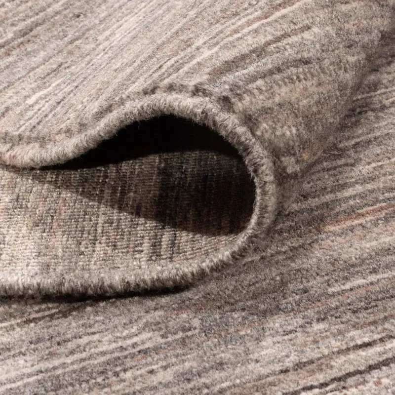 Berber Teppich 182x240cm - Wollteppich - dunkelbeige