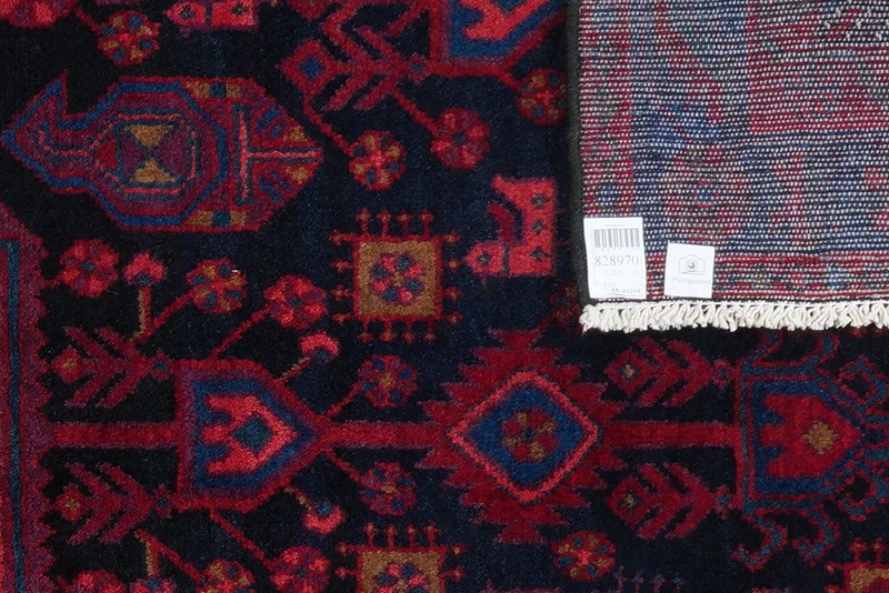 Broudjerd · Handgeknüpft – Blau, 222x136 cm