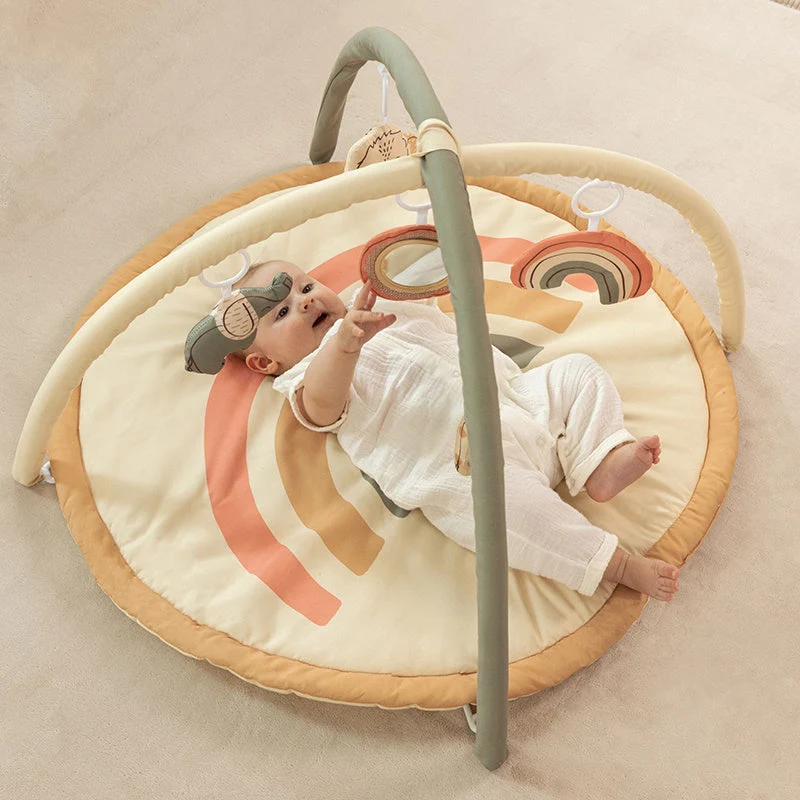 Babygym Spielmatte - Jungle Regenbogen Bunt