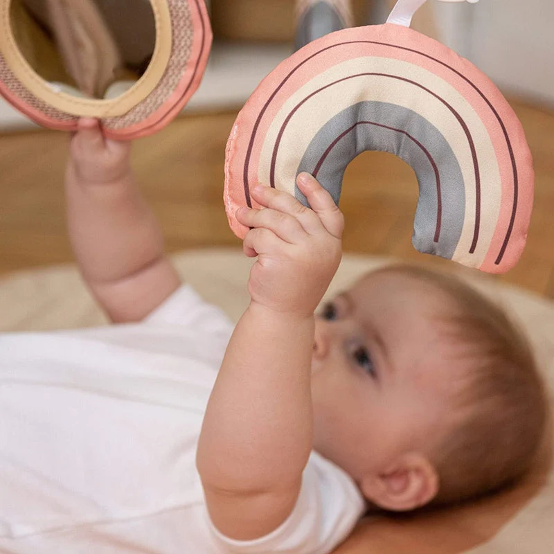 Babygym Spielmatte - Jungle Regenbogen Bunt