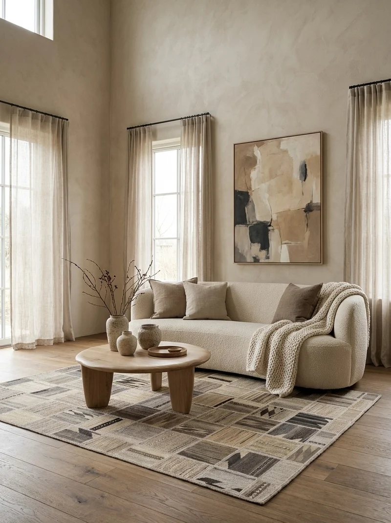 Kelim Tekkeh · Handgewebt – Beige, 200x150 cm