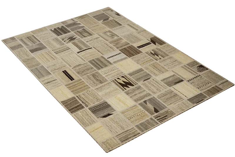 Kelim Tekkeh · Handgewebt – Beige, 200x150 cm