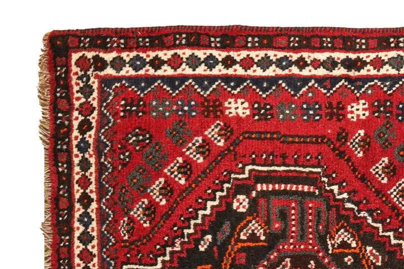 Shiraz · Handgeknüpft – Rot, 120x81 cm