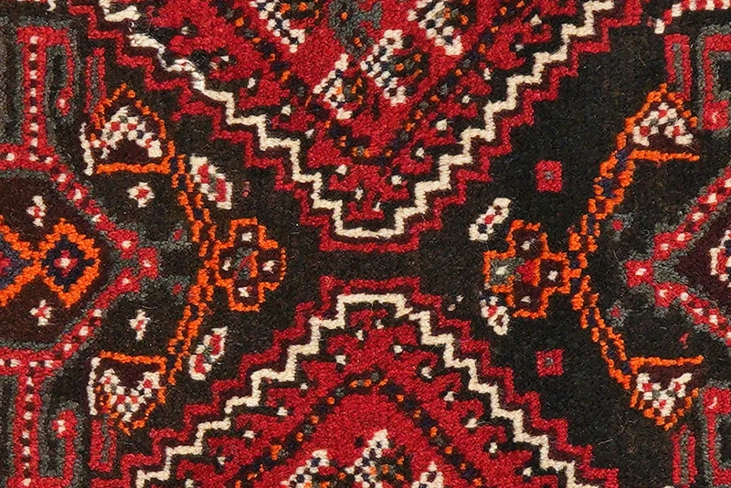 Shiraz · Handgeknüpft – Rot, 120x81 cm