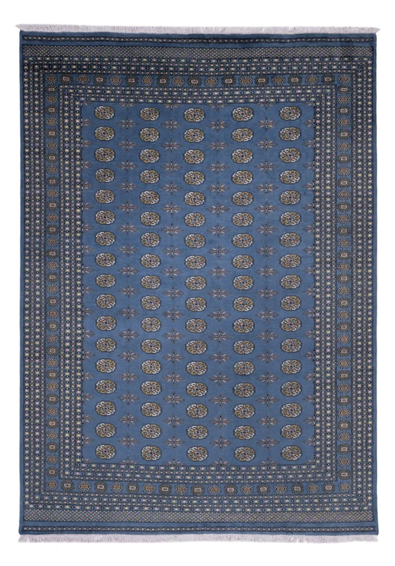Buchara Teppich 240x341cm - Orientteppich - blau