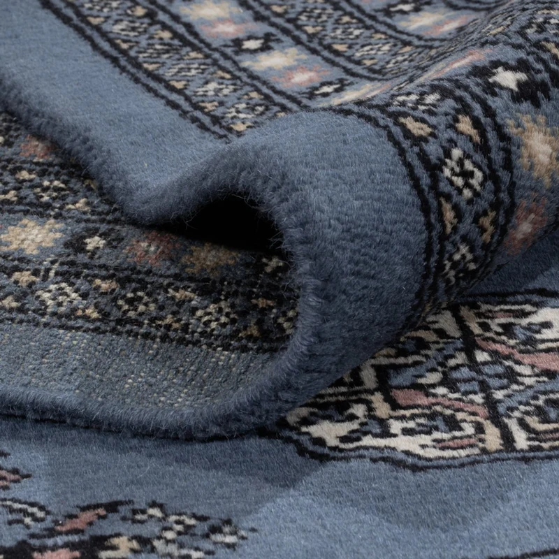 Buchara Teppich 248x344cm - Orientteppich - blau