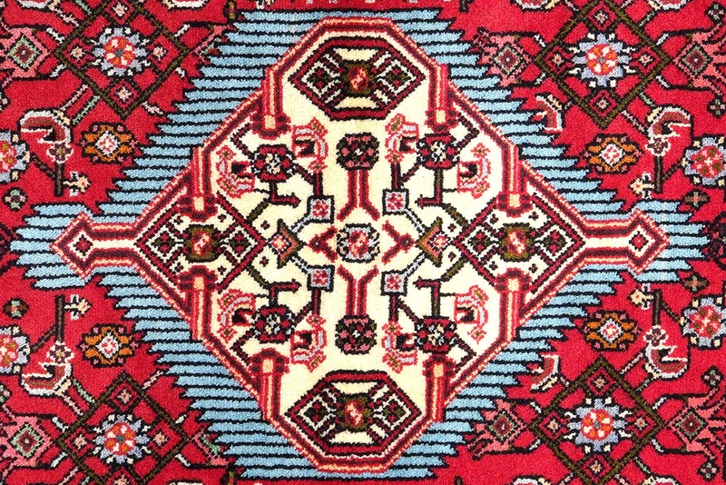 Assadabad · Handgeknüpft – Rot, 195x83 cm